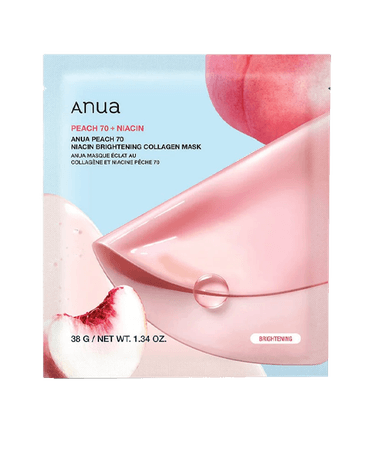 Peach 70 Niacin Brightening Collagen Mask
