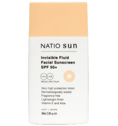 Invisible Fluid Facial Sunscreen SPF 50+