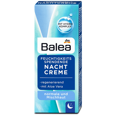 Nachtcreme Feuchtigkeitsspendend