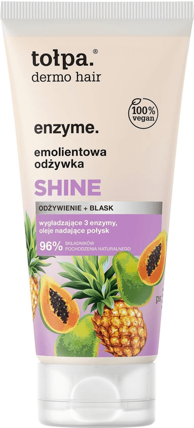 Dermo Hair. Enzyme. Emolientowa Odżywka Shine