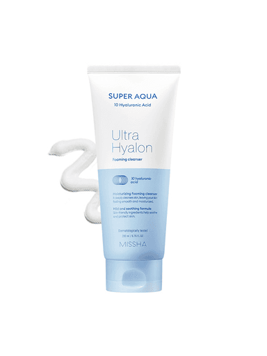 Super Aqua Ultra Hyalron Cleansing Foam