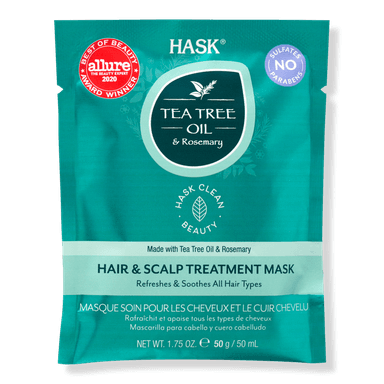 Tea Tree Oil & Rosemary Hair & Scalp Treatment Mask