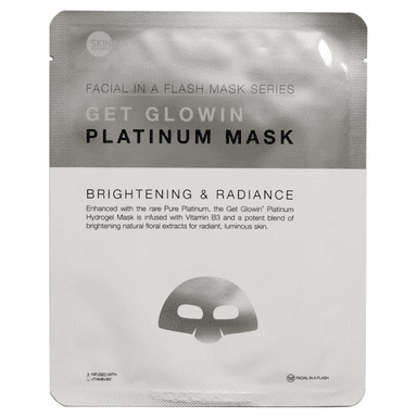 Facial In-A-Flash Get Glowin Platinum Mask