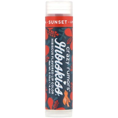 Hibiskiss, Hibiscus Flavored Lip Color, Sunset