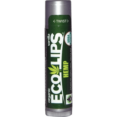 Organic, Hemp Lip Balm, Vanilla