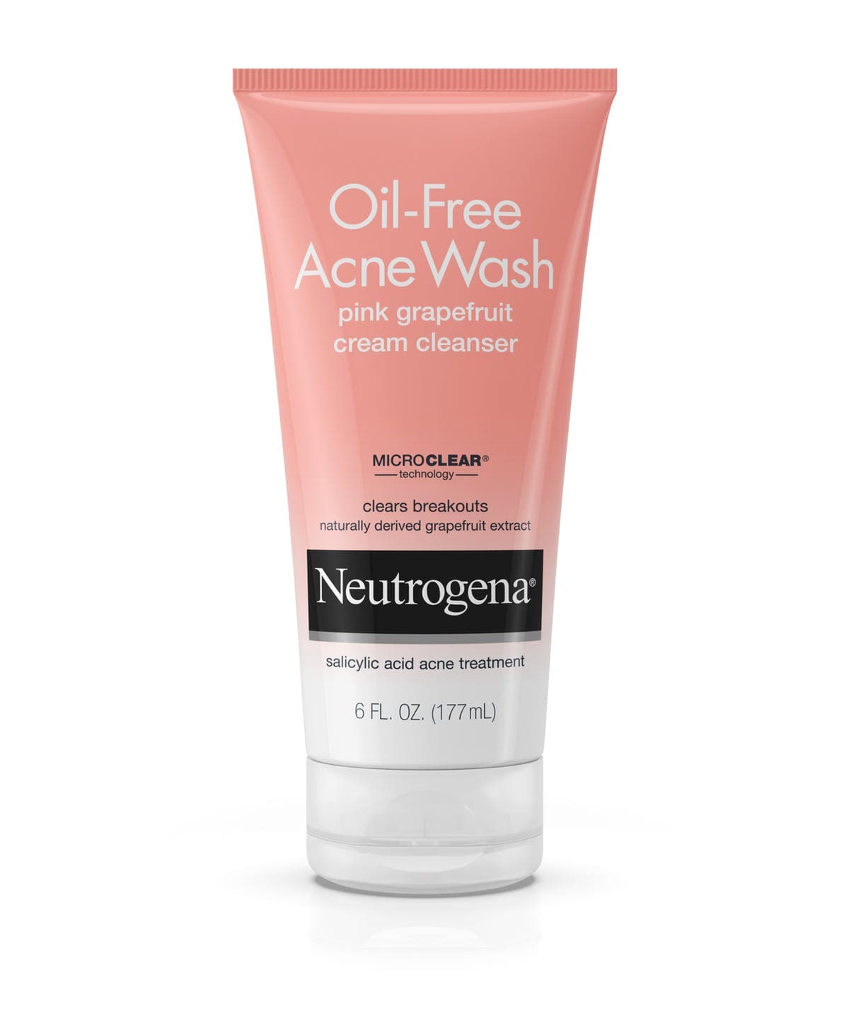 Oil-Free Acne Wash Pink Grapefruit Cream Cleanser