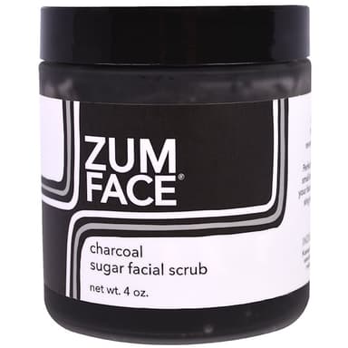Zum Face, Charcoal Sugar Facial Scrub