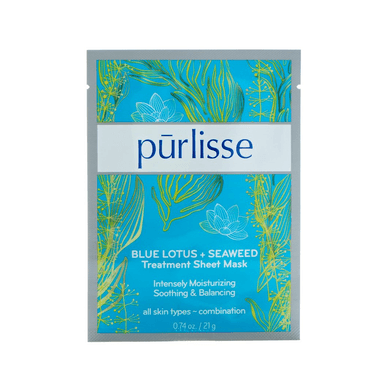 Blue Lotus + Seaweed Treatment Sheet Mask