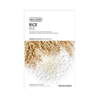 Real Nature Rice Face Mask