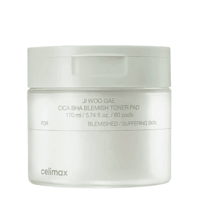 Ji Woo Gae Cica BHA Blemish Toner Pad