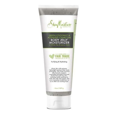 Green Coconut & Activated Charcoal Jelly Moisturizer