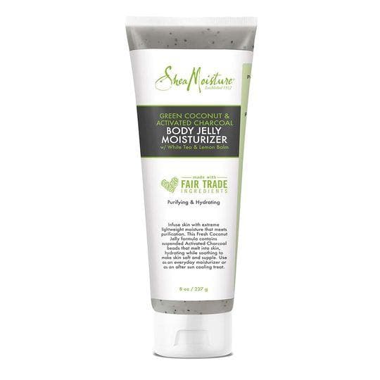 Green Coconut & Activated Charcoal Jelly Moisturizer