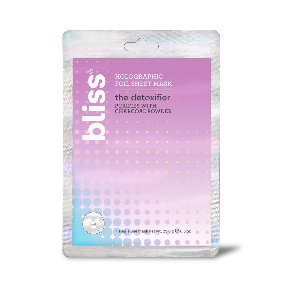 The Detoxifier Holographic Foil Sheet Mask