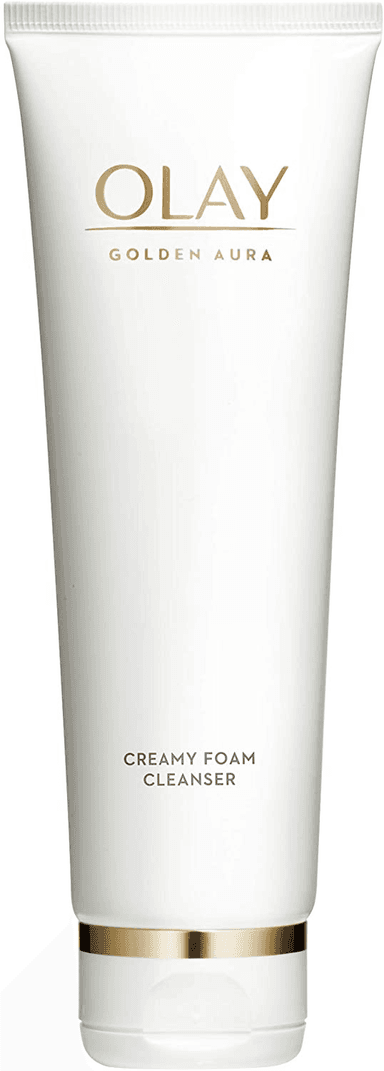 Olay Golden Aura Creamy Foam Facial Cleanser