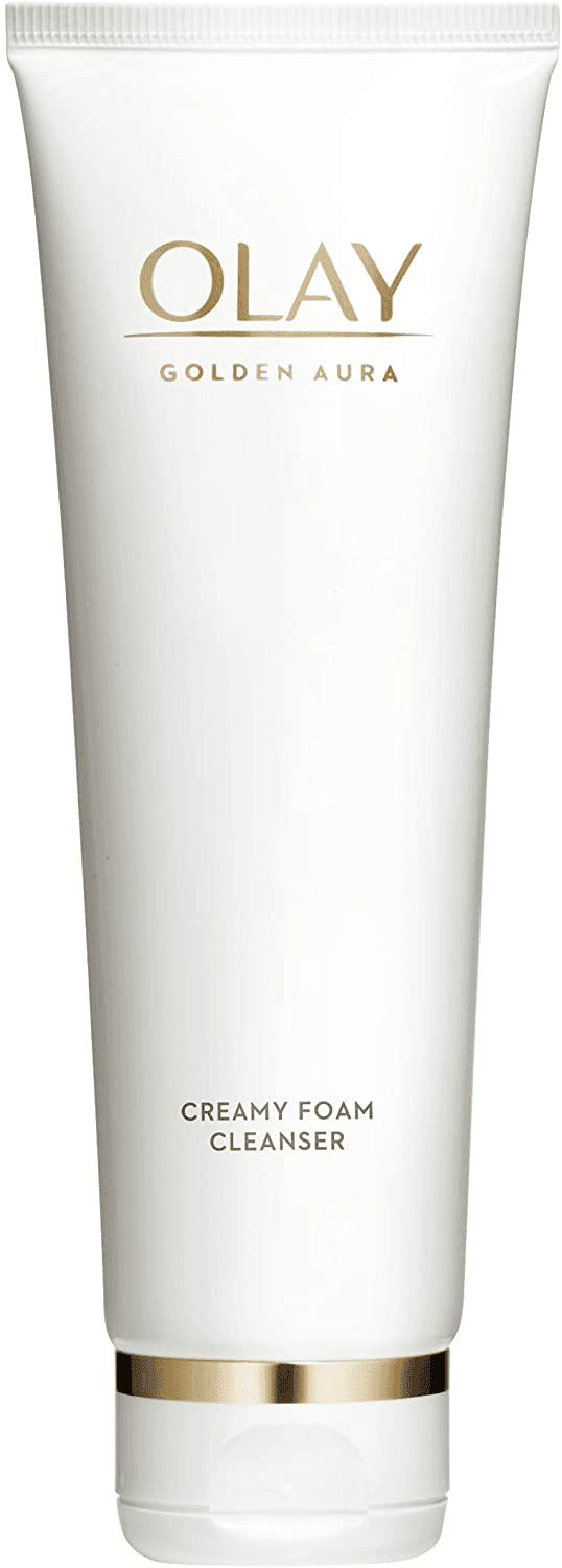 Olay Golden Aura Creamy Foam Facial Cleanser