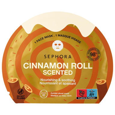Cinnamon Roll Face Mask
