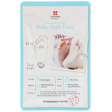 Foot Peeling Mask, Baby Soft Foot, All Skin Types, Foot Masks