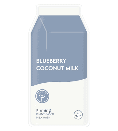 Blueberry Coconut Milk Firming Plant-Based Milk Mask
