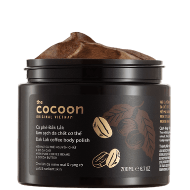 Dak Lak Coffee Body Polish With Coffee Beans & Cocoa Butter