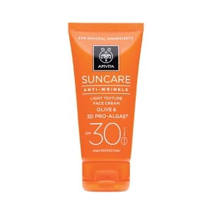 Anti-Wrinkle Light Texture Face Cream SPF 30 - High Protection