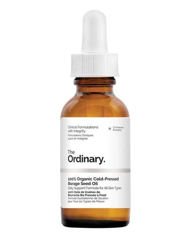 100% Organic Cold-Pressed Borage Seed Oil