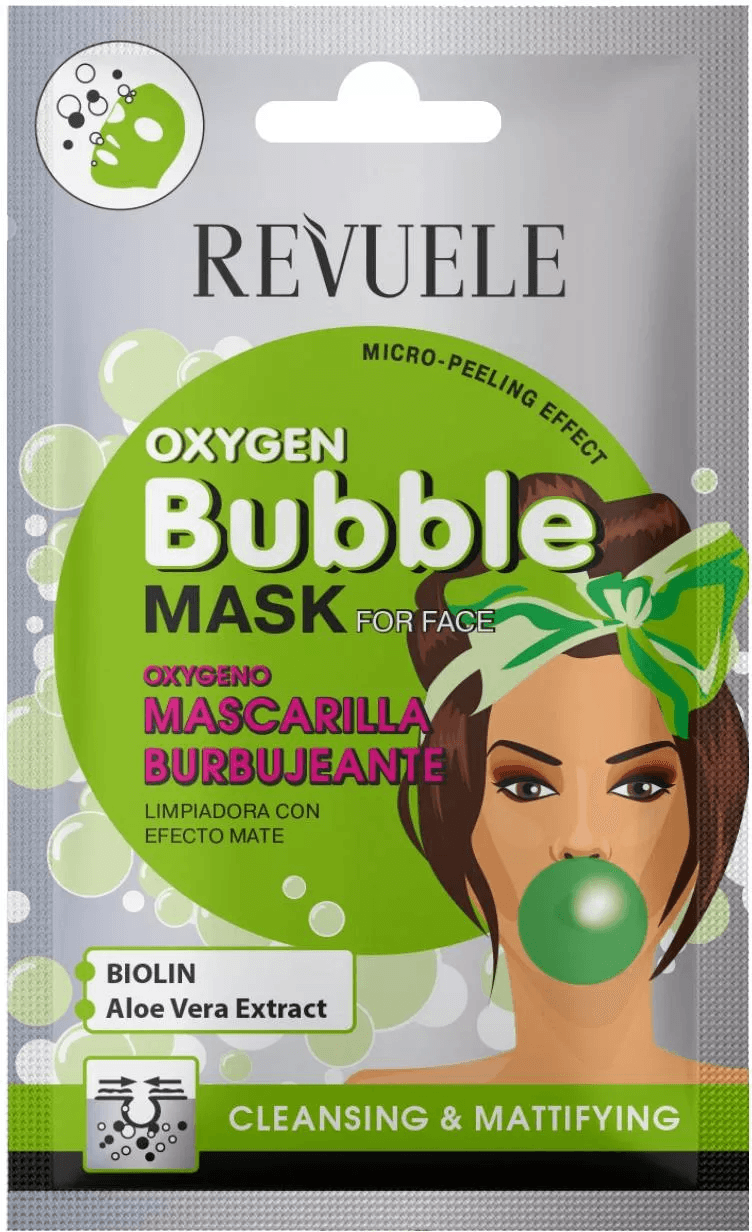 Cleansing Oxygen Bubble Mask With Mattifying Effect