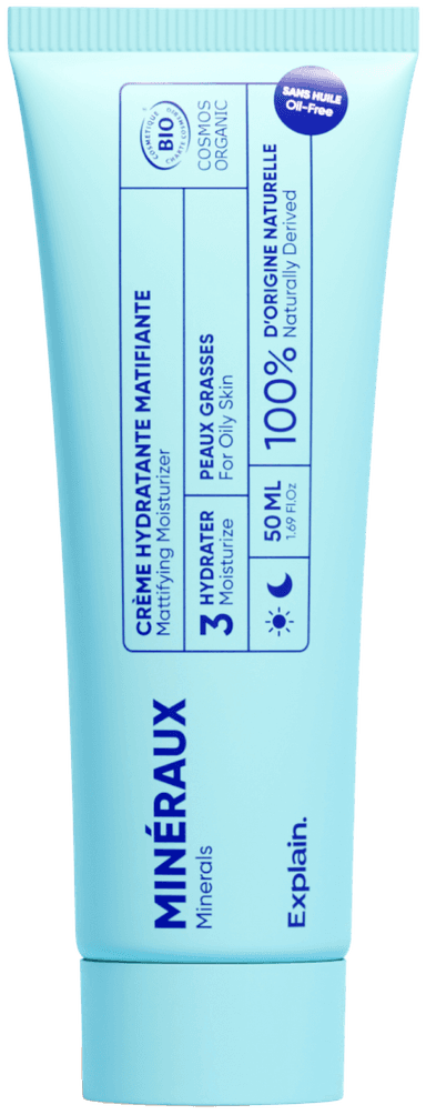 Minéraux Crème Hydratante Matifiante