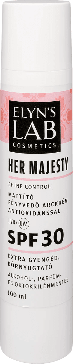 Her Majesty Shine Control Spf 30-as Fényvédő Antioxidánssal