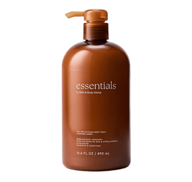 Essentials Cashmere Amber Skin Replenishing Body Wash