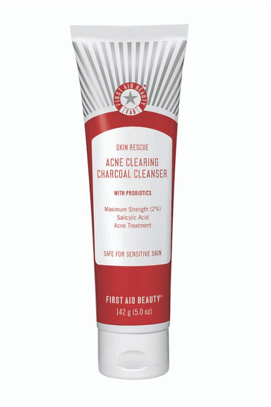 Skin Rescue Acne Clearing Charcoal Cleanser With Probiotics