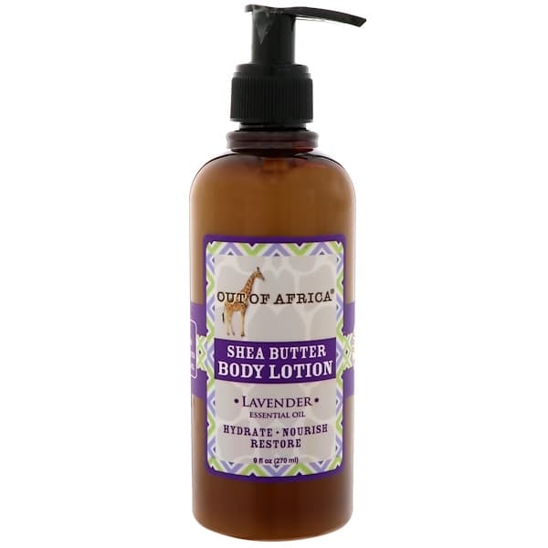 Shea Butter Body Lotion, Lavender