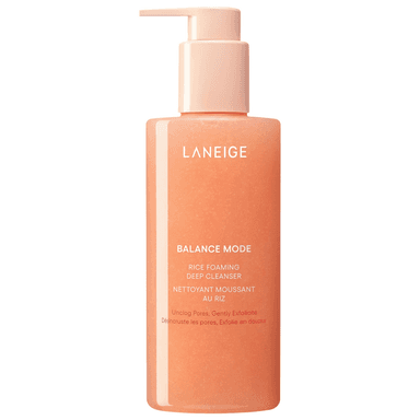 Balance Mode Rice Foaming Deep Cleanser