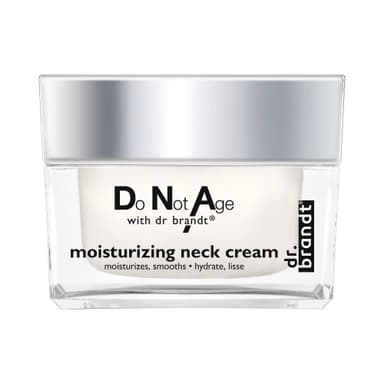 Do Not Age With Dr. Brandt. Moisturizing Neck Cream