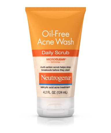 Oil-Free Acne Wash Daily Scrub