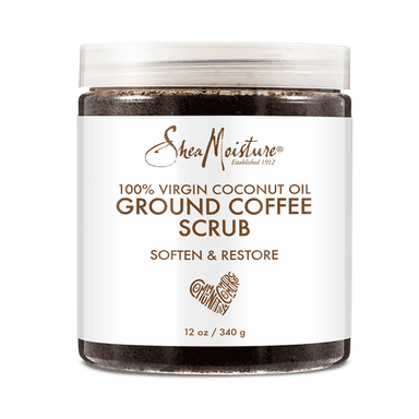 100% Virgin Coconut Oil Ground Coffee Scrub