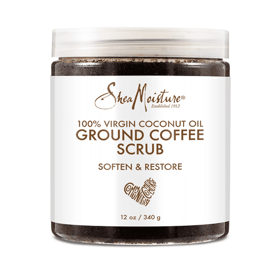 100% Virgin Coconut Oil Ground Coffee Scrub