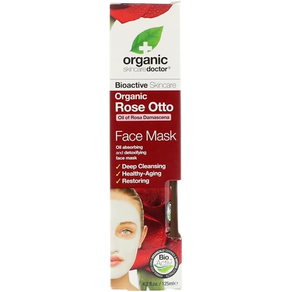 Organic Rose Otto Face Mask
