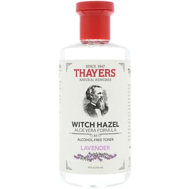 Witch Hazel, Aloe Vera Formula, Alcohol Free Toner, Lavender