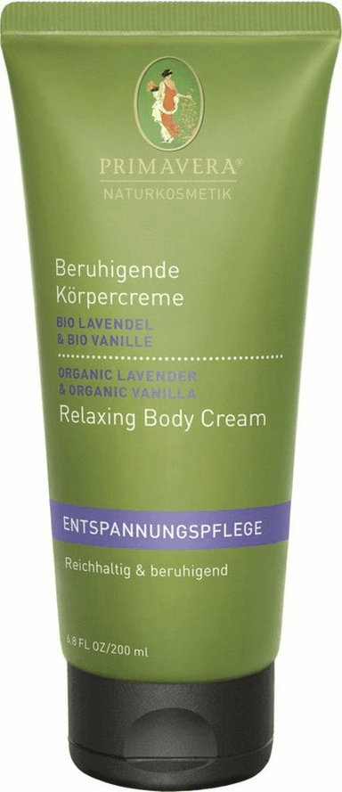 Relaxing Organic Body Cream - Lavender & Vanilla