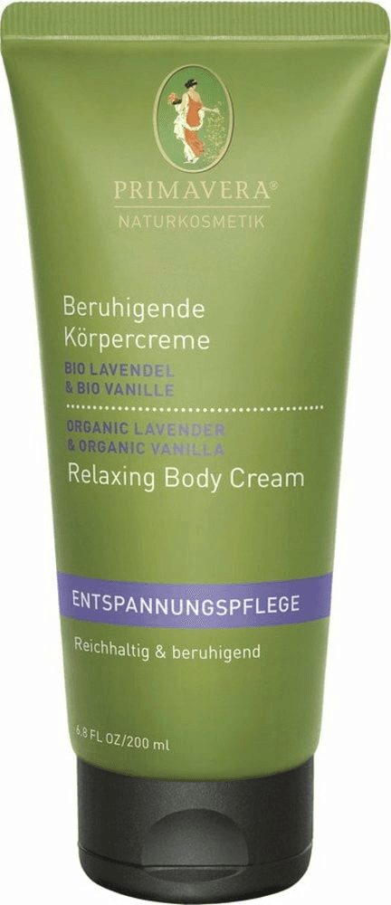 Relaxing Organic Body Cream - Lavender & Vanilla