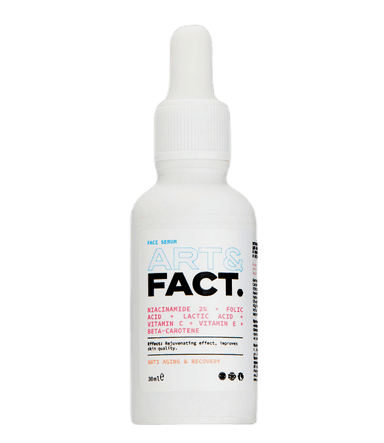 Niacinamide 2% + Folic Acid + Lactic Acid + Vitamin C + Vitamin E + Beta-Carotene