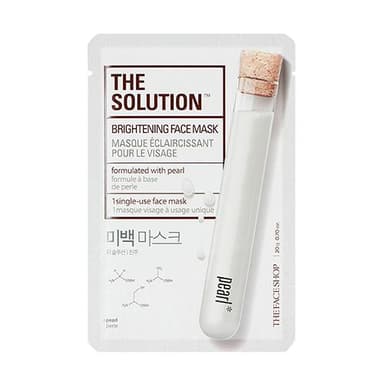 THE SOLUTION BRIGHTENING FACE MASK