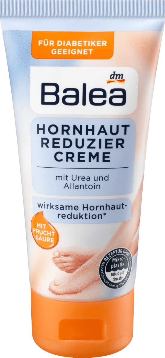 Fußcreme Hornhaut Reduzier Creme mit Urea & Allantoin