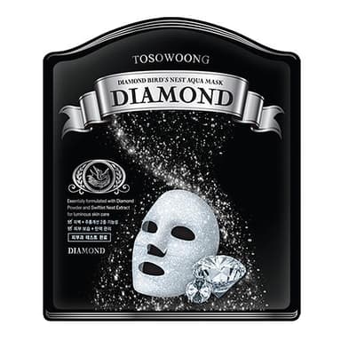 Diamond Bird's Nest Aqua Mask