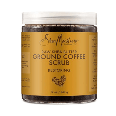 Raw Shea Butter Ground Coffee Scrub