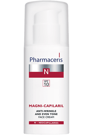 Anti-wrinkle And Even Tone Face Cream SPF 10  Magni-Capilaril 