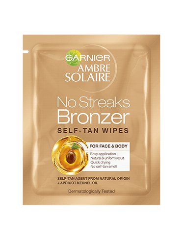 Fake Tan Wipes Ambre Solaire No Streaks Bronzer No Streaks Bronzer Self Tan Face Wipes
