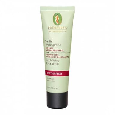 Organic Face Scrub - Revitalizing - Rose & Pomegranate