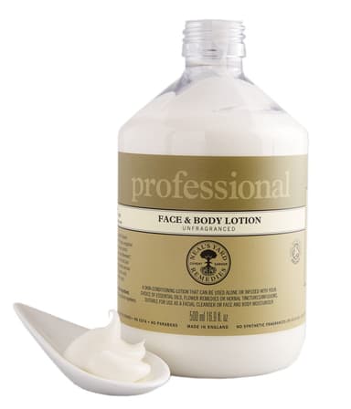 Professional Range Face & Body Lotion