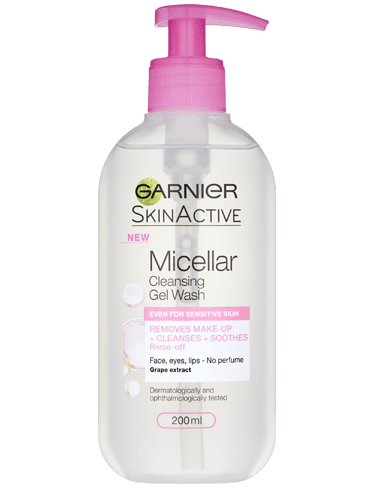 Micellar Cleansing Gel Wash for Sensitive Skin